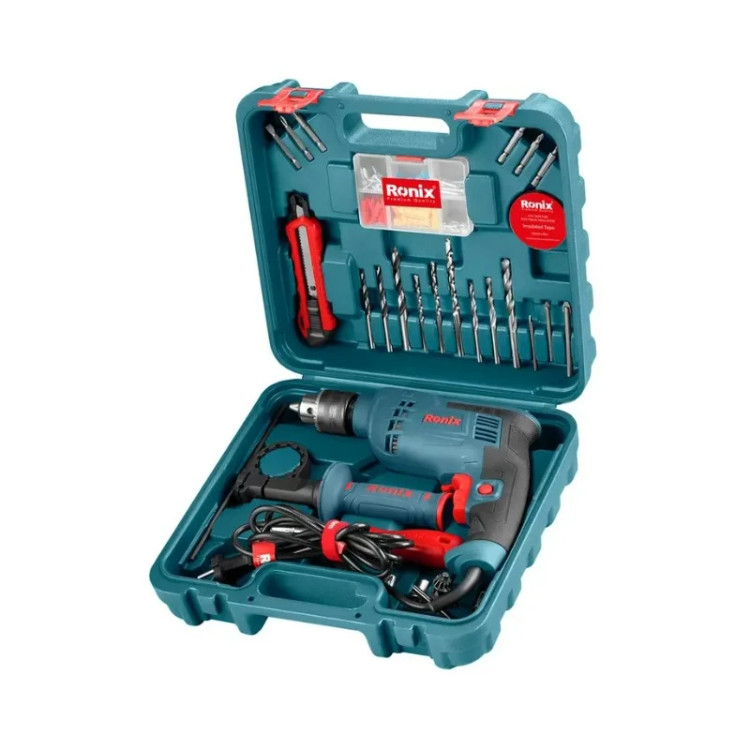 ست ترکیبی دریل برقی 33 پارچه رونیکس RS-0008