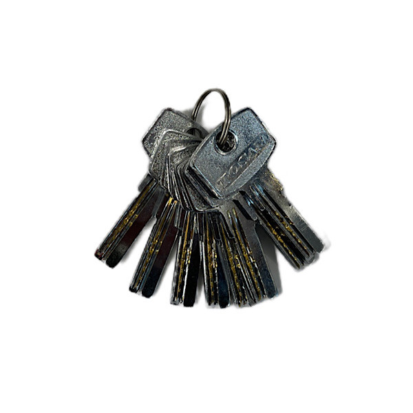 قفل حیاطی توسن کلید کامپیوتری(8عددی) کد THA-624S8