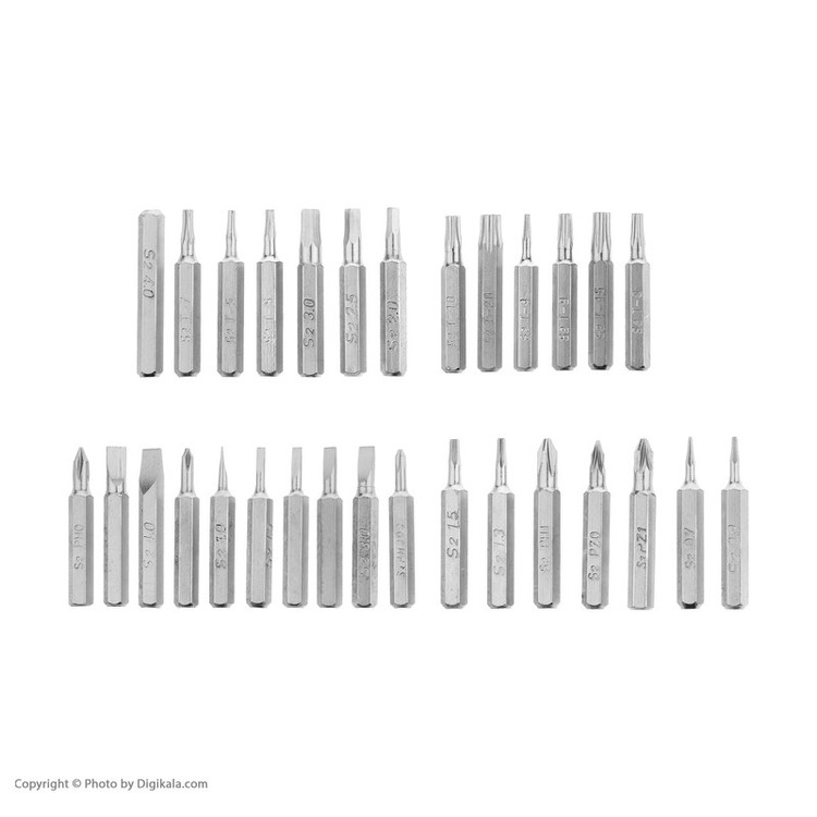 مجموعه 33 عددی پیچ گوشتی و سری پیچ گوشتی اکتیو تولز مدل AC-6333SP