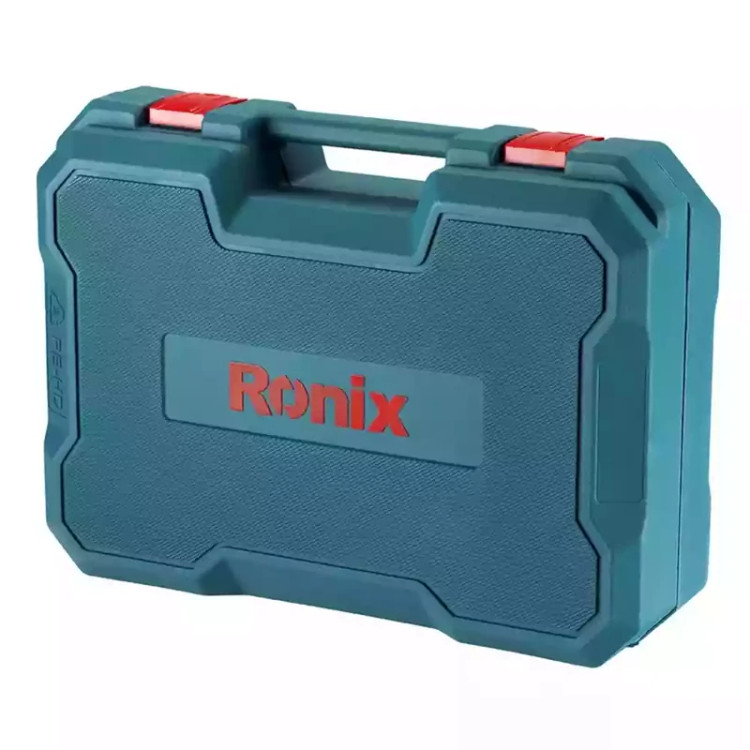 کیت مینی فرز شارژی براشلس 40 ولت 125 میلی متر دیمردار رونیکس مدل 8901-40V (12 ماه گارانتی)